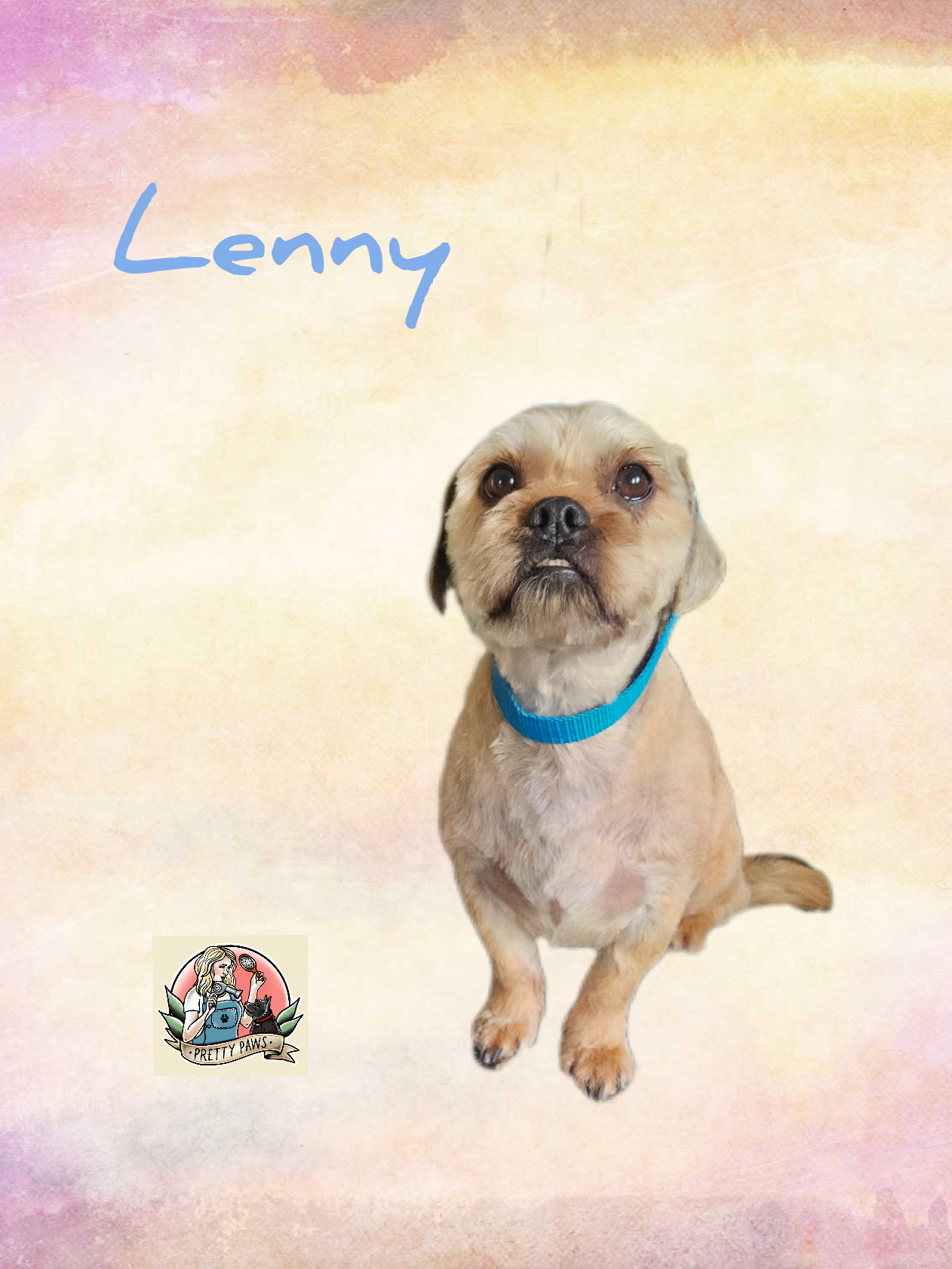 Lenny after his groom